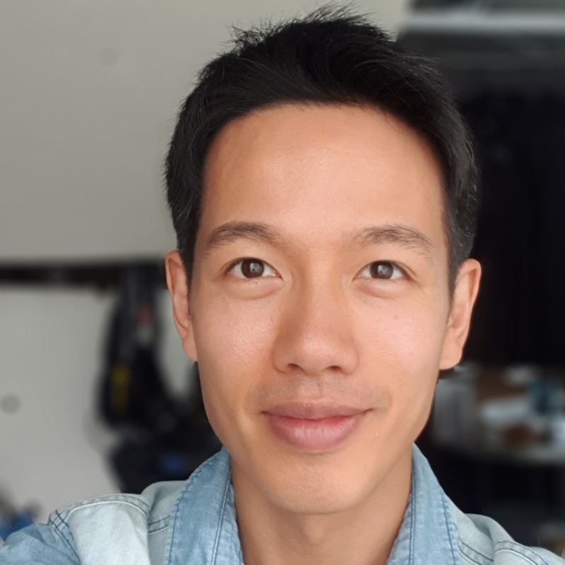 Portrait of John Dang, UK-based songwriter